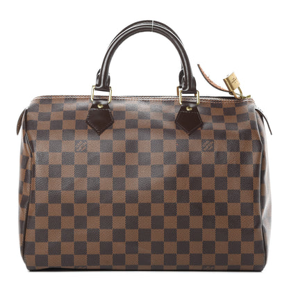 Louis Vuitton Damier Ebene Speedy 30 1 of 17