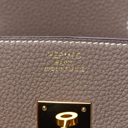 Hermes Togo Birkin 35 Etoupe 6 of 38