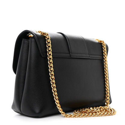 Celine Supple Calfskin Teen Victoire Black 3 of 12