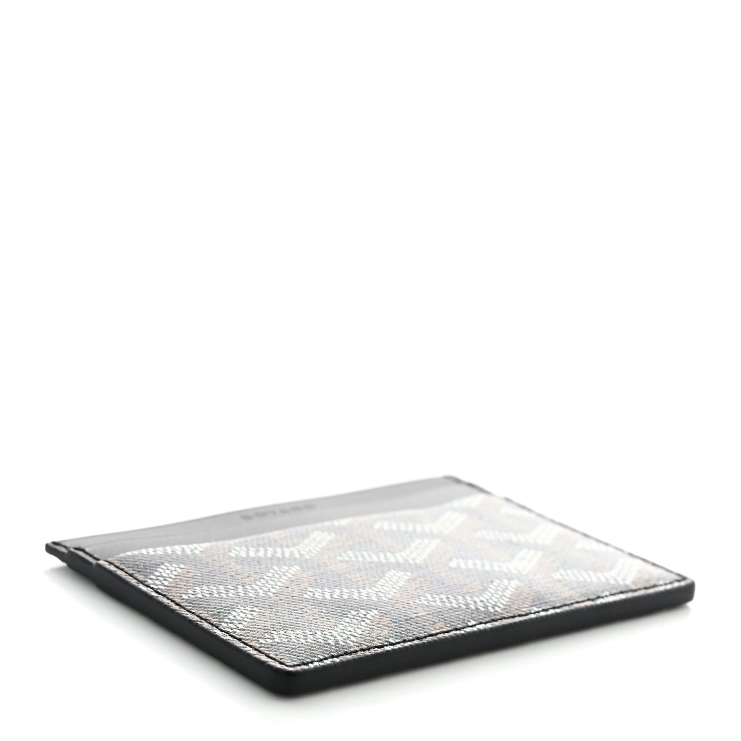 Goyardine Saint Sulpice Card Holder Black