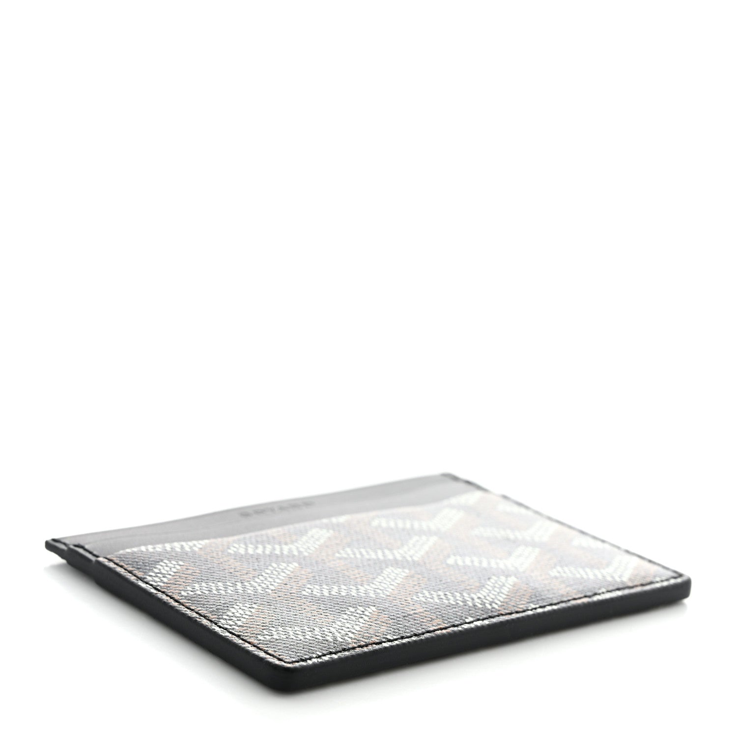 Goyard Goyardine Saint Sulpice Card Holder Black 4 of 7
