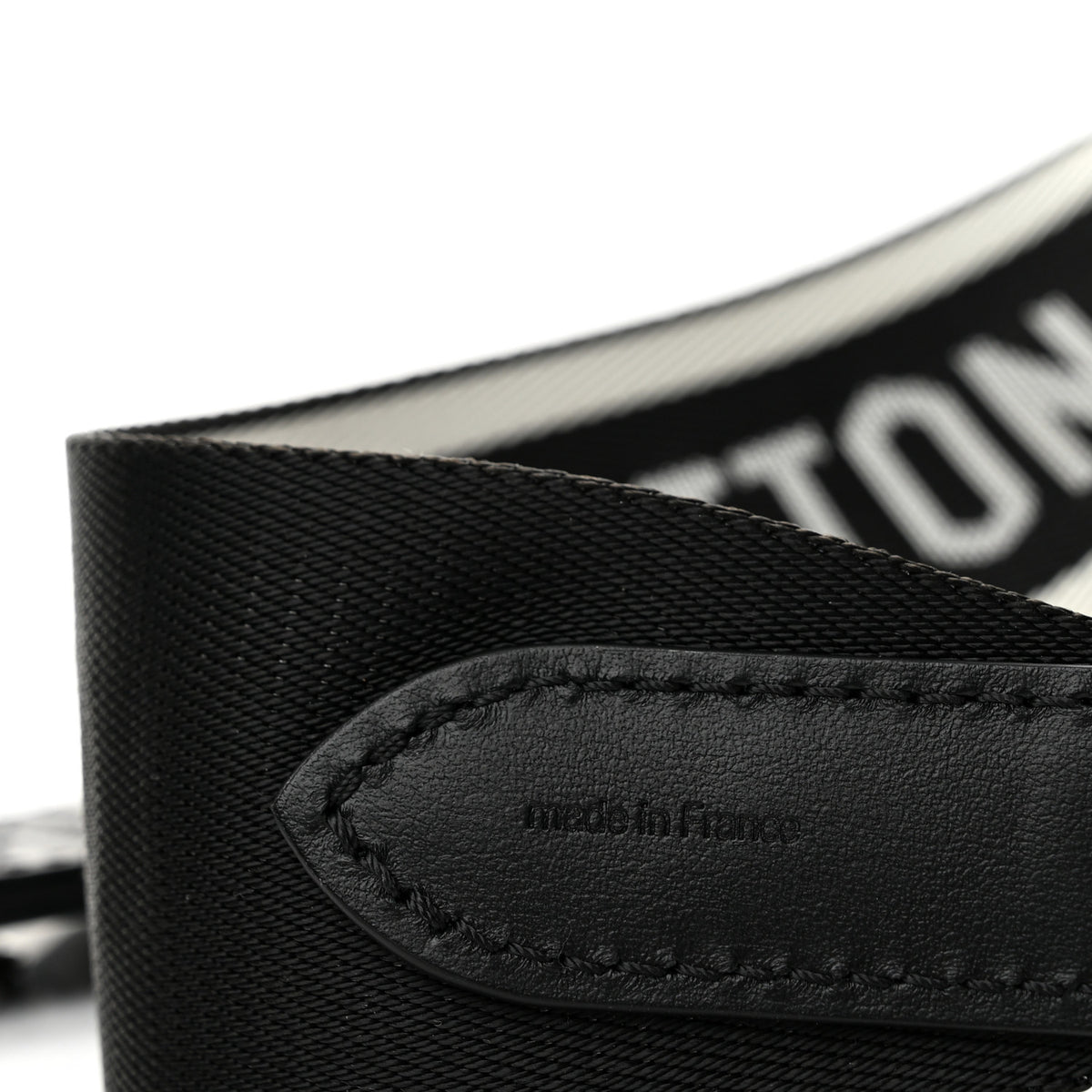 Louis Vuitton Nylon Jacquard Sporty Bandouliere Shoulder Strap Black 4 of 8