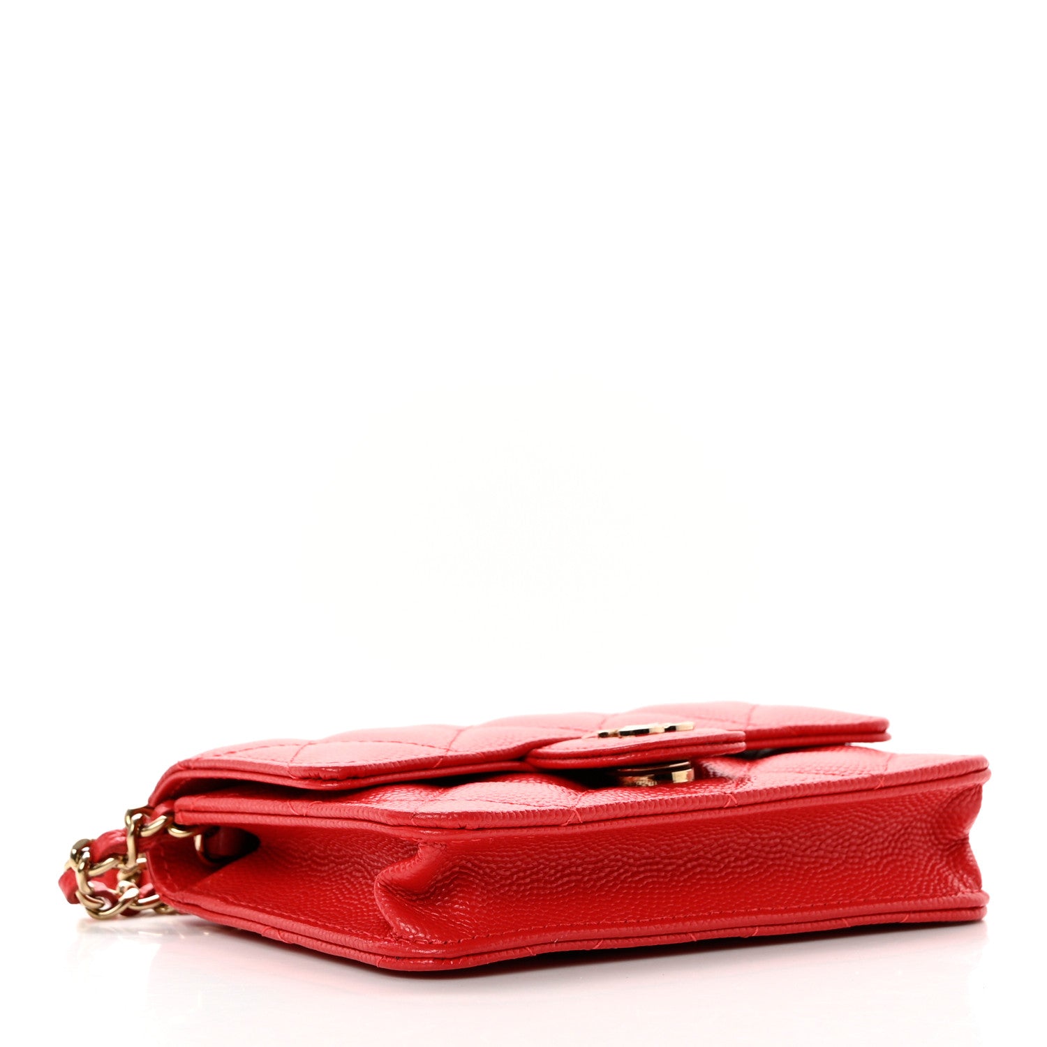 Chanel Caviar Quilted Mini Bag Red 4 of 9