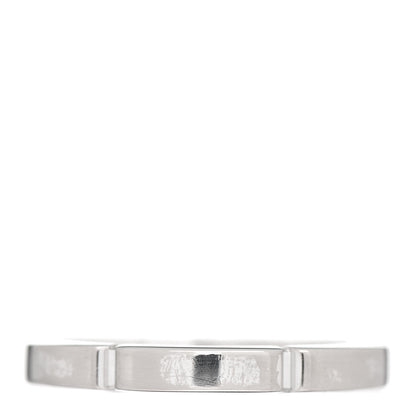 Cartier 18K White Gold Diamond Maillon Panthere Wedding Band Ring 49 5 3 of 4