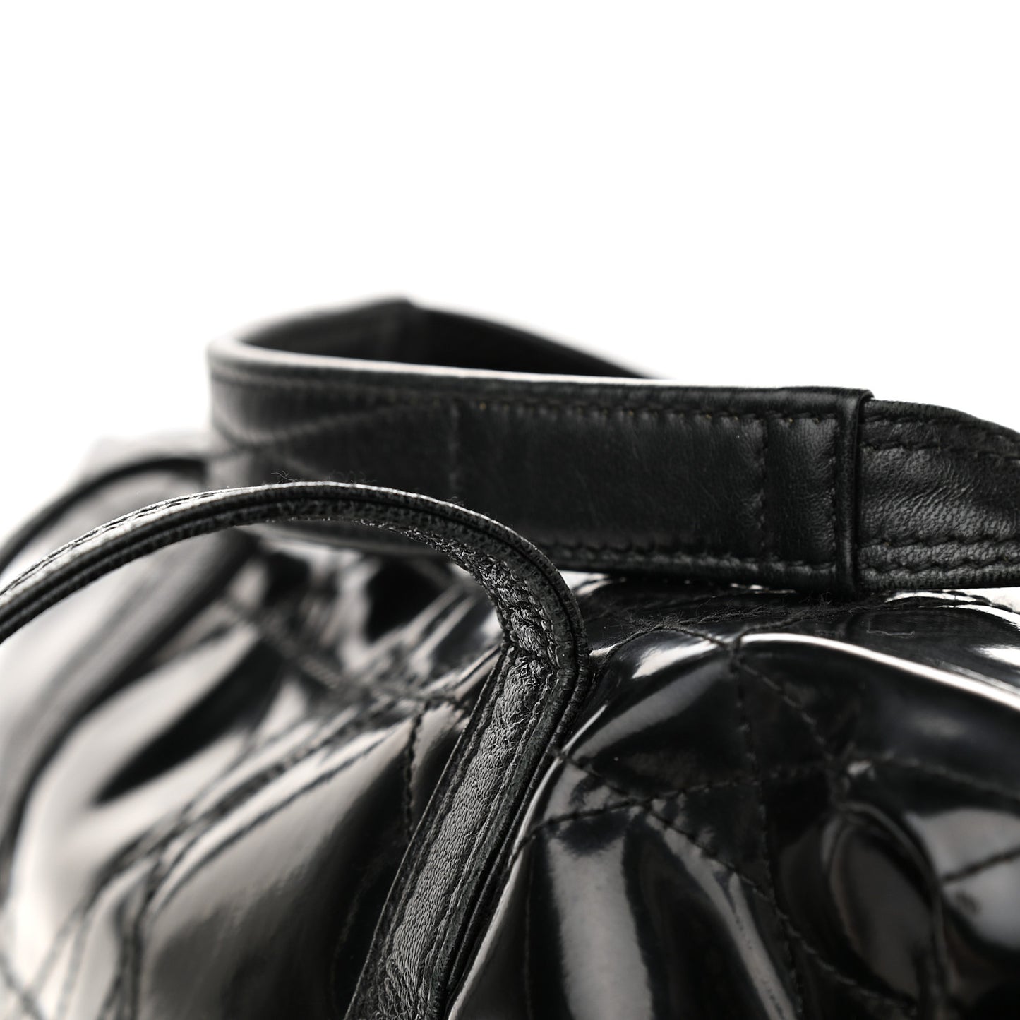 Vinyl Cannage Duffle Black