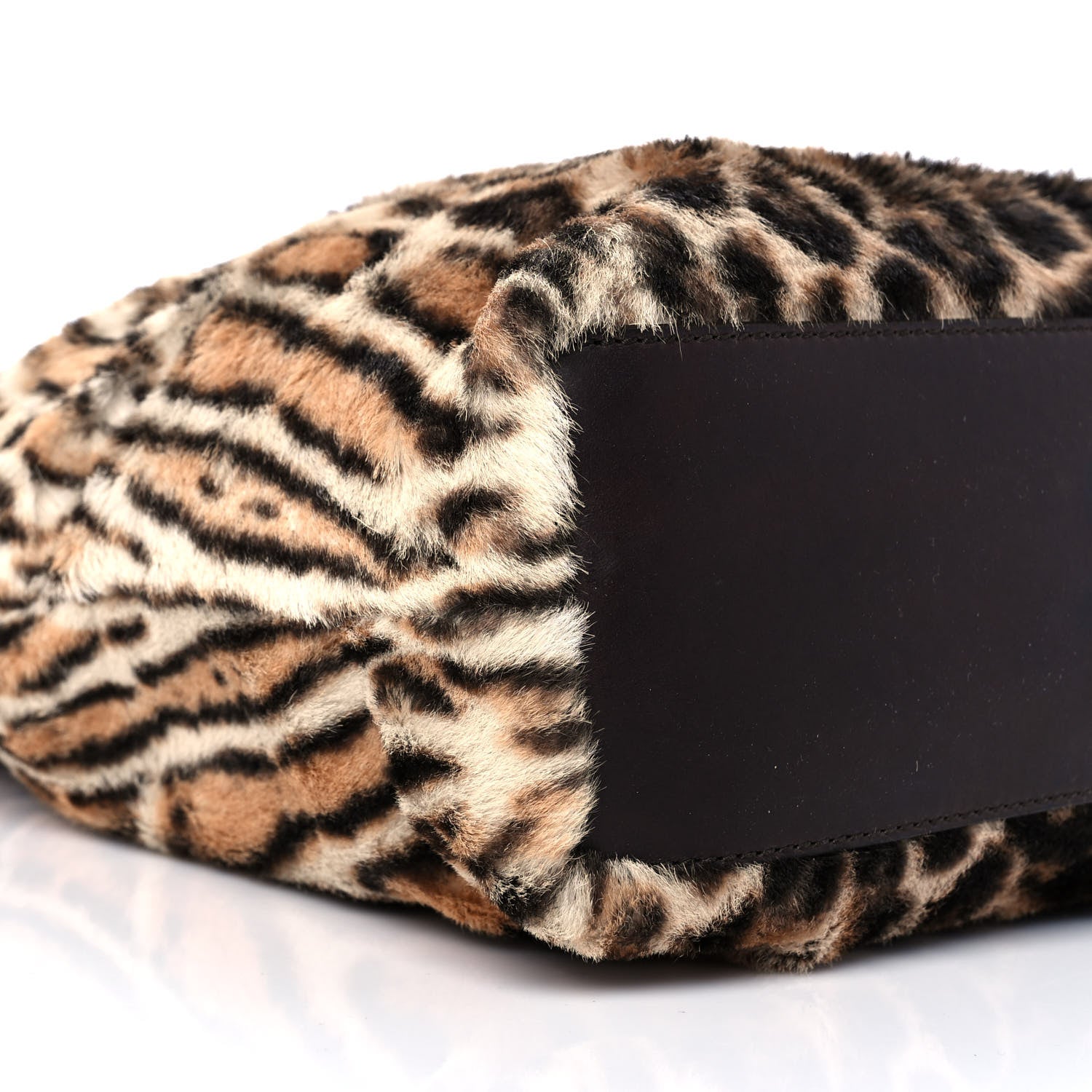 Saint Laurent Leopard Calf Hair Tote 7 of 8