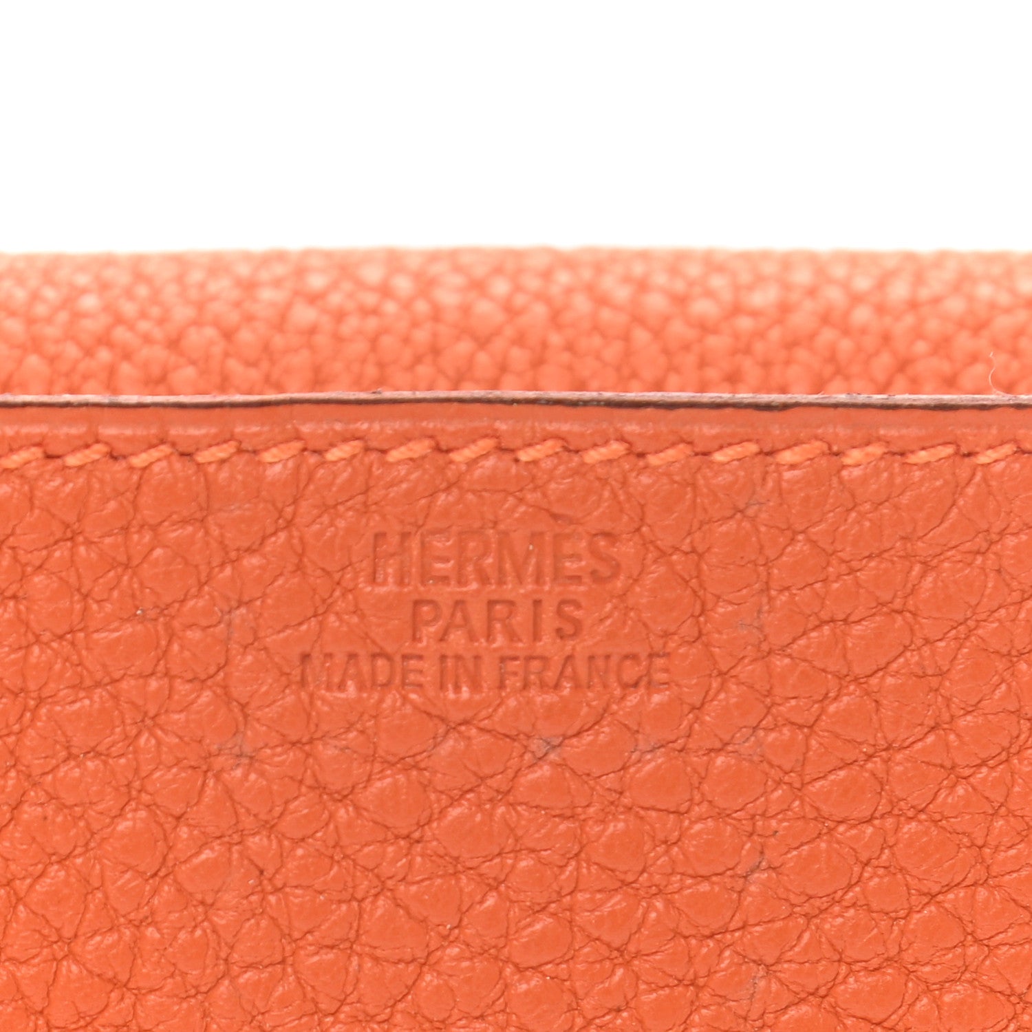 Hermes Taurillon Clemence Mises et Relances Playing Cards Holder Potiron 5 of 11