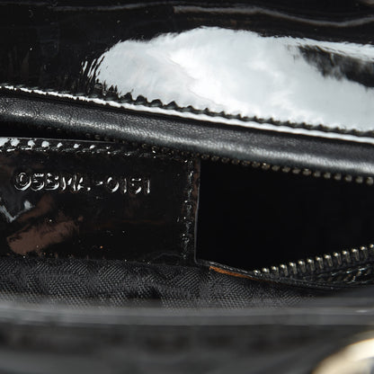 Christian Dior Patent Cannage Large Lady Dior Black 7 of 12