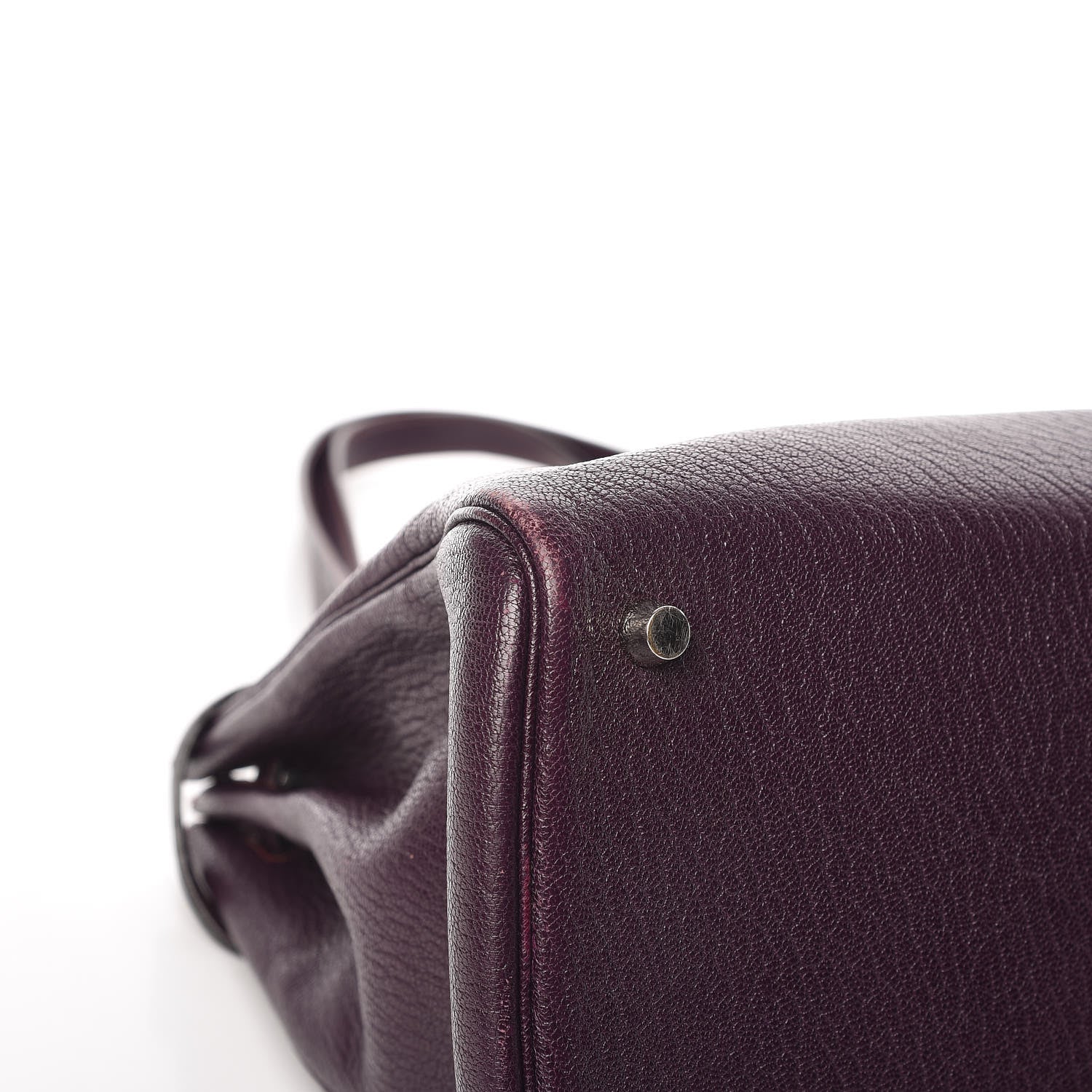 Hermes Chevre de Coromandel Cabana Tote Raisin 11 of 14