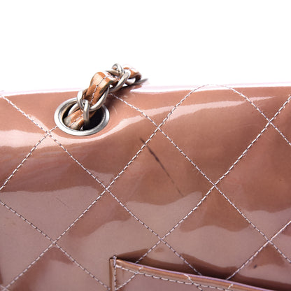 Chanel Patent Quilted Medium Single Flap Beige 18 of 24