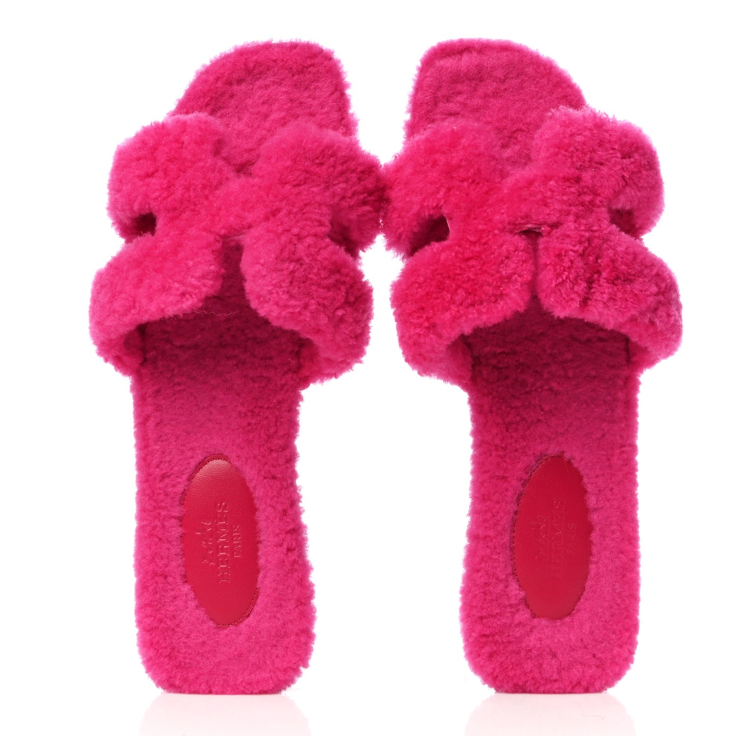 Woolskin Oran Sandals 37 Rose Fuchsia