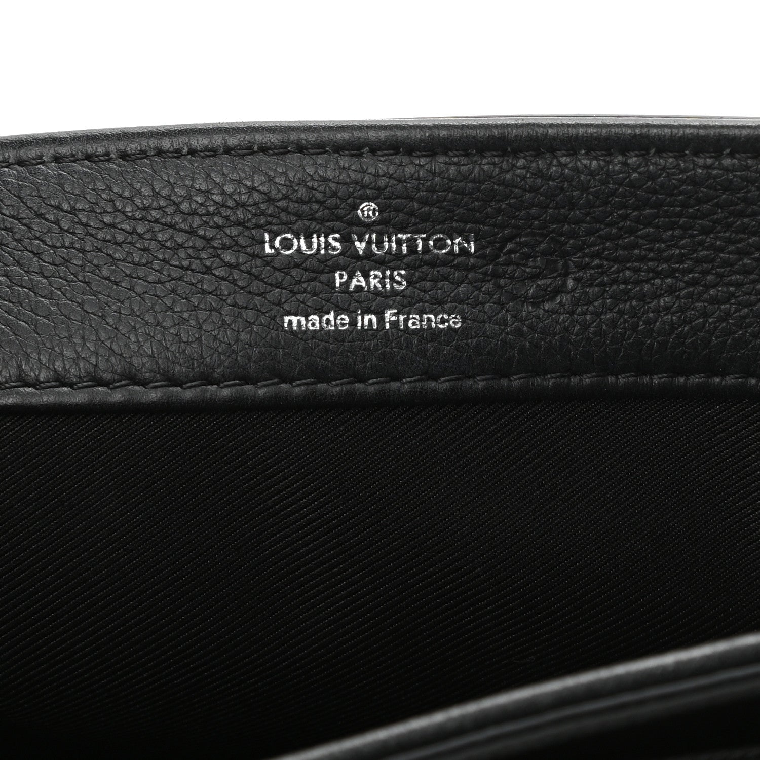 Louis Vuitton Calfskin Lockme II Chain Bag BB Black 6 of 9