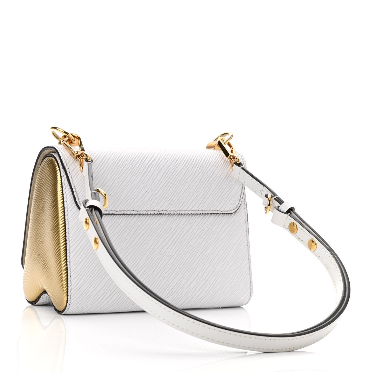 Louis Vuitton Epi Twist PM and Twisty White Gold 4 of 10