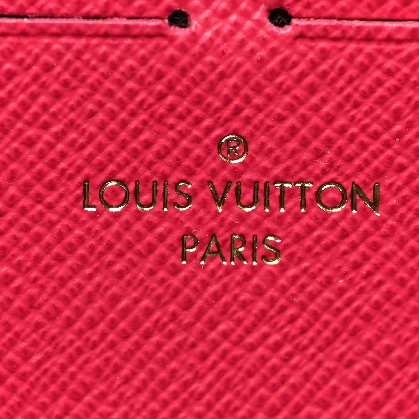 Monogram Clemence Wallet Fuchsia