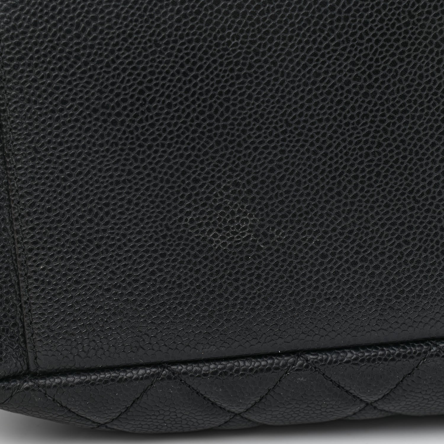 Chanel Caviar Quilted Grand Shopping Tote GST Black 11 of 11