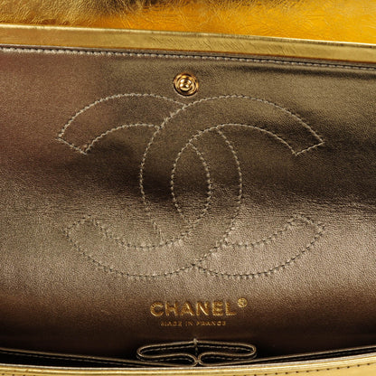 Chanel Aged Calfskin 2.55 Reissue 225 Flap Metallic Gold 6 of 8