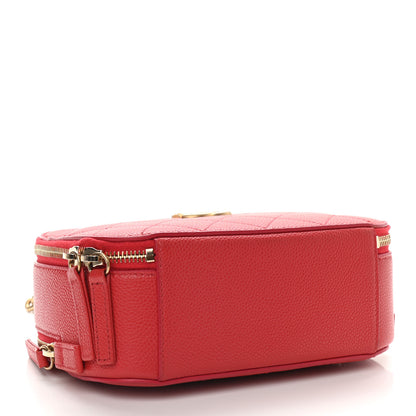 Chanel Caviar Quilted Small Camera Case Red 4 of 10