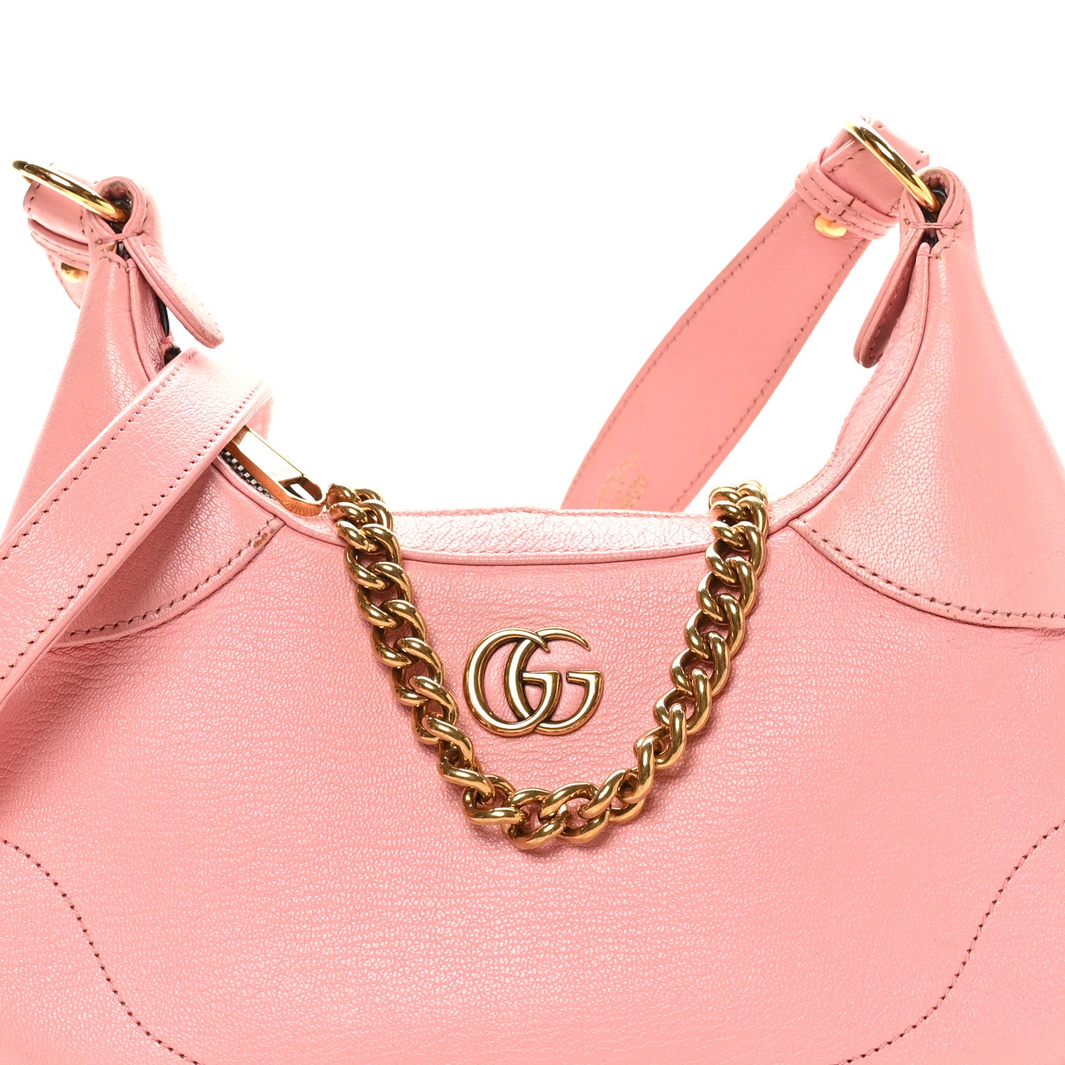 Gucci Goatskin Small Aphrodite Shoulder Bag Wild Rose 1840157