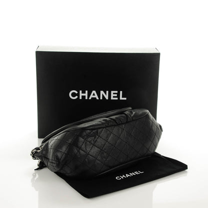 Chanel Caviar Half Moon Large Flap Black 4 of 7