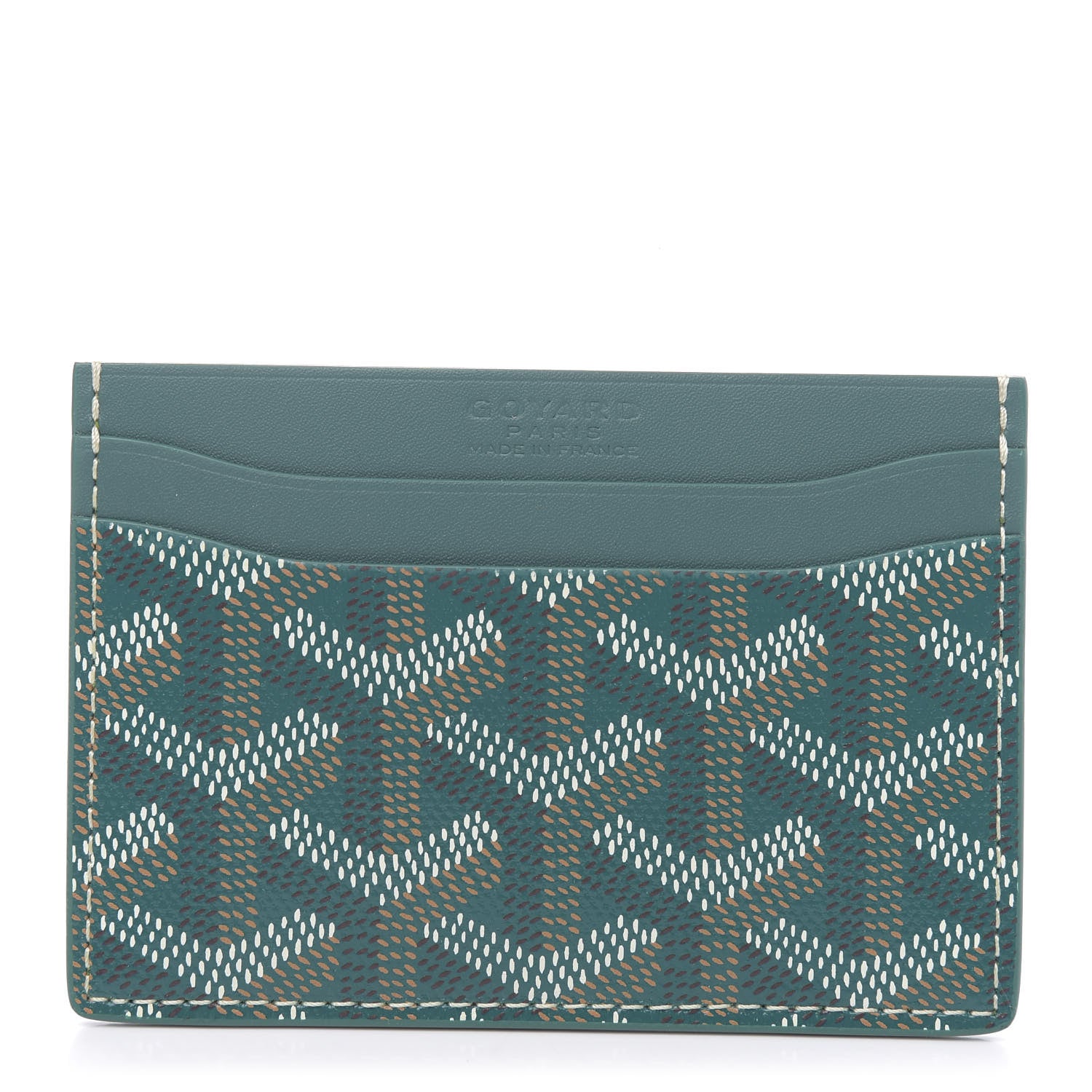 Goyard Goyardine Saint Sulpice Card Holder Green 1 of 6