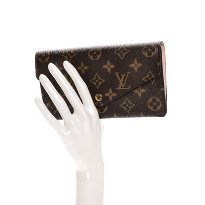 Louis Vuitton Monogram Jeanne Wallet Rose Ballerine 2 of 7