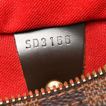 Louis Vuitton Damier Ebene Speedy Bandouliere 25 7 of 10