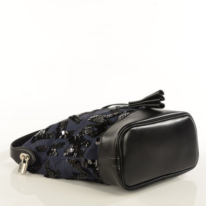 Louis Vuitton Monogram Jacquard Sequin NN14 Spotlight GM Navy 4 of 9