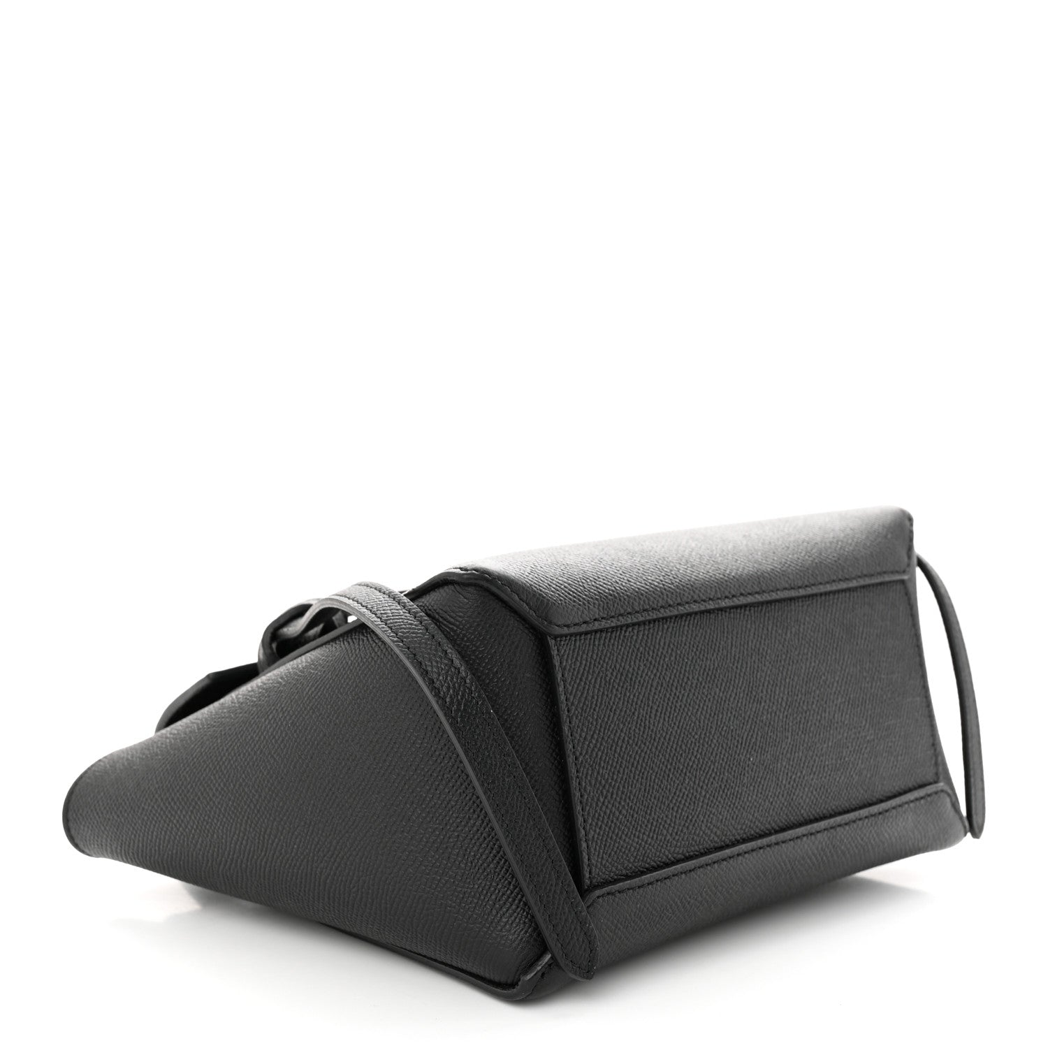 Celine Grained Calfskin Nano Belt Bag Black 4 of 11
