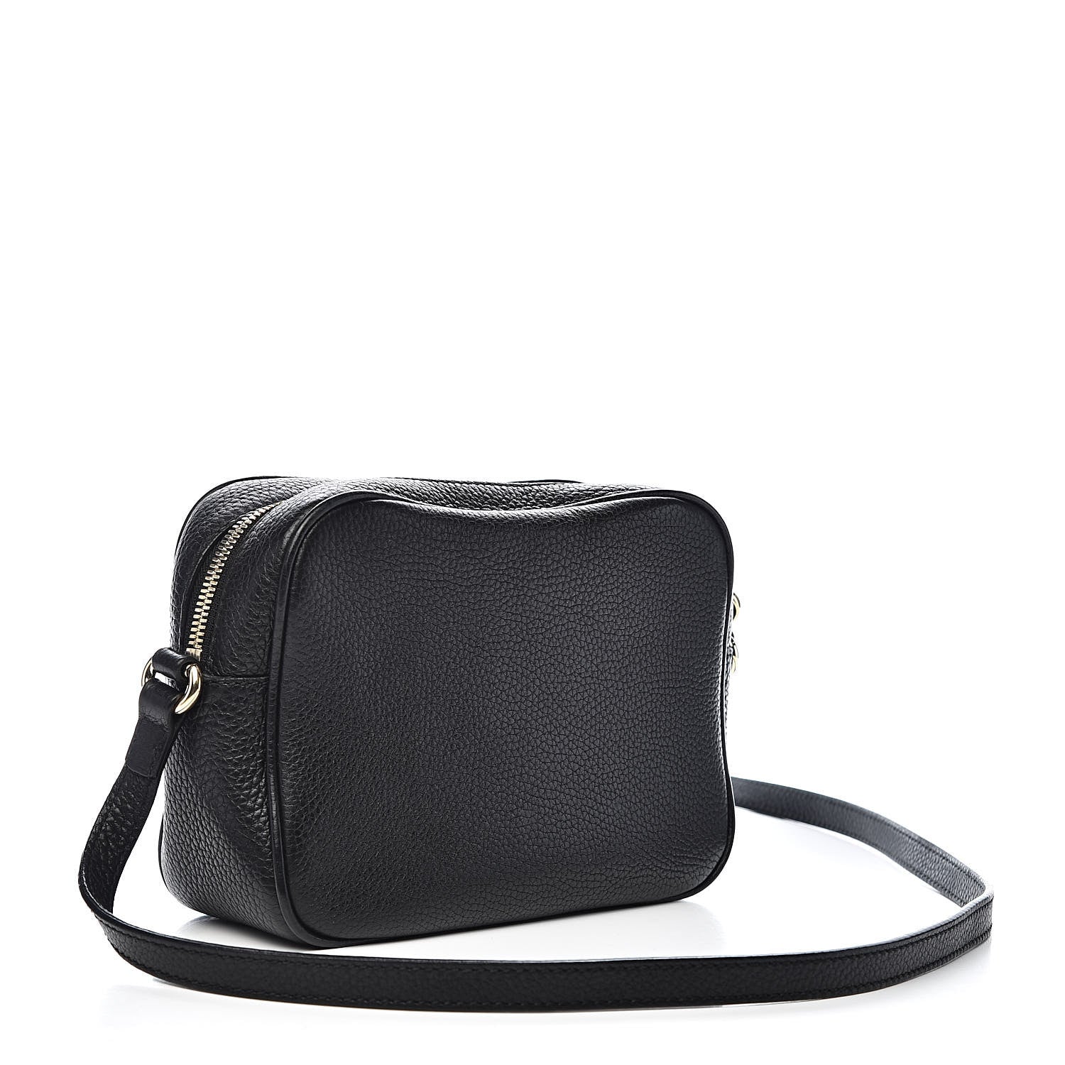 Gucci Pebbled Calfskin Small Soho Disco Bag Black 3 of 13