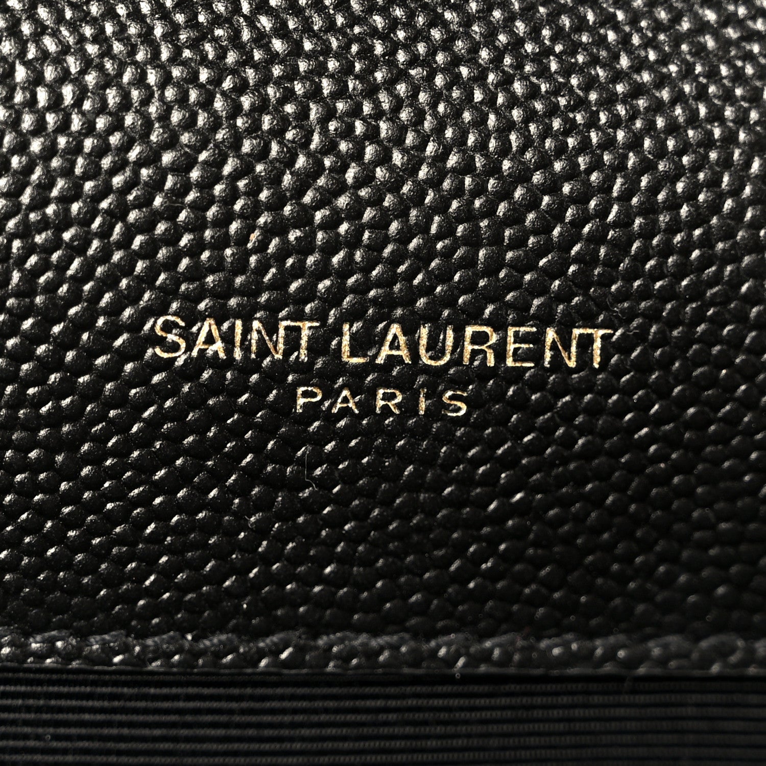 Saint Laurent Grain De Poudre Textured Mixed Matelasse Triquilt Medium Monogram Satchel Black 6 of 11