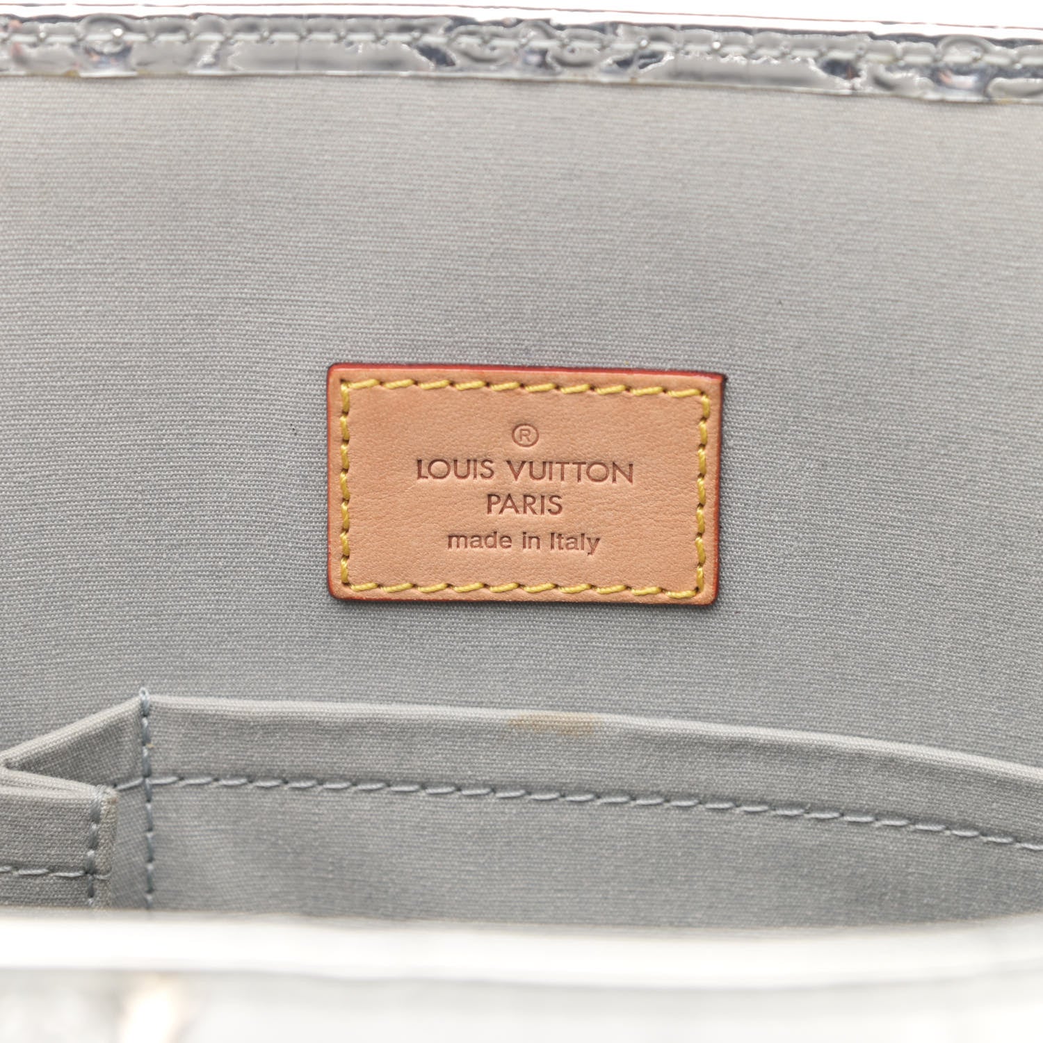 Louis Vuitton Monogram Miroir Sac Plat Silver 5 of 13