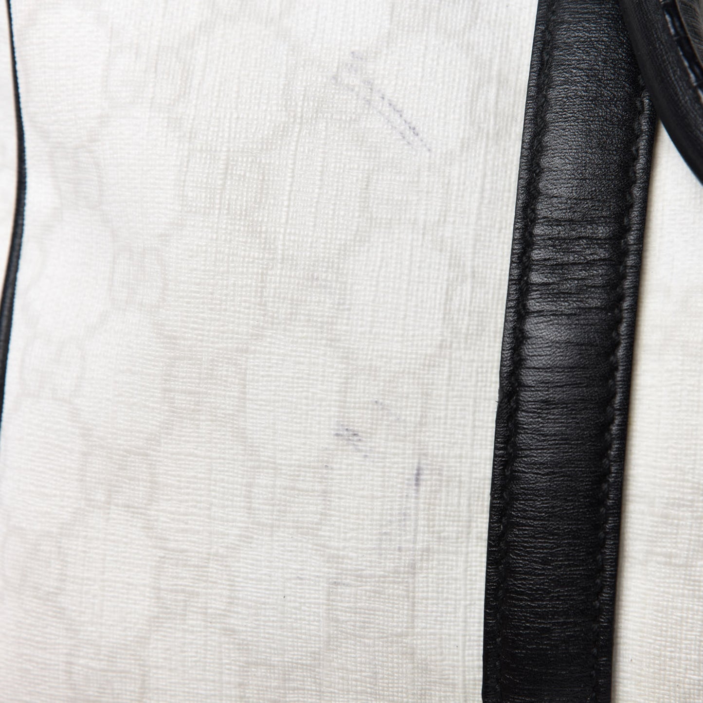 GG Plus Monogram Medium Joy Boston White Black