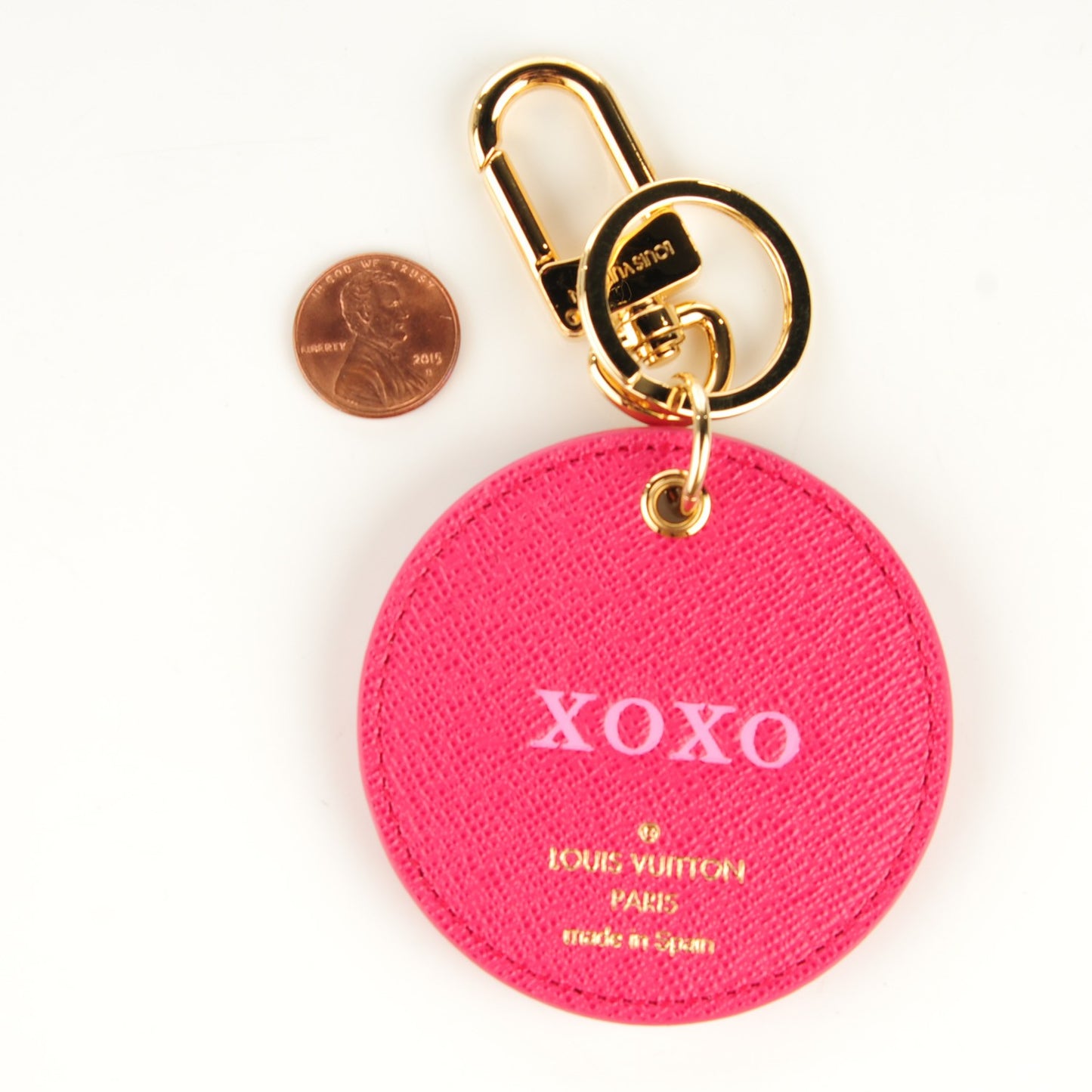 Monogram Illustre Posies Bag Charm