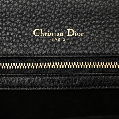 Christian Dior Grained Calfskin Medium Diorama Flap Bag Black 6 of 12