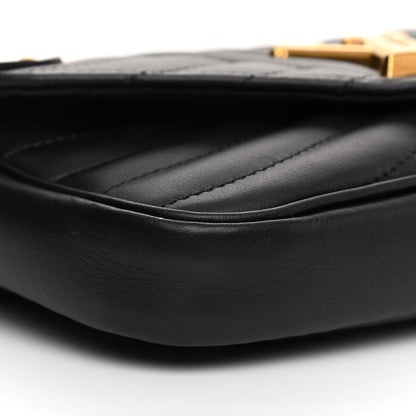 Louis Vuitton Calfskin New Wave Chain Pochette Black 22 of 37