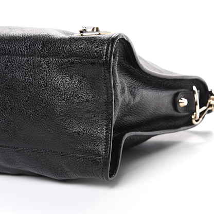 Balenciaga Chevre Gold Metallic Edge Hardware City Black 9 of 9