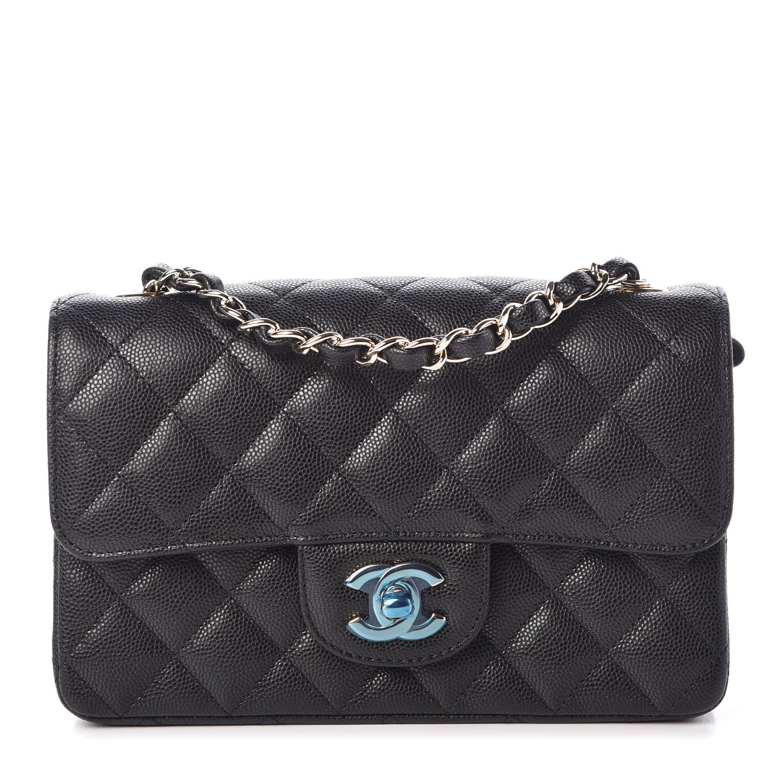 Chanel Caviar Quilted Mini Rectangular Flap Black 1 of 9