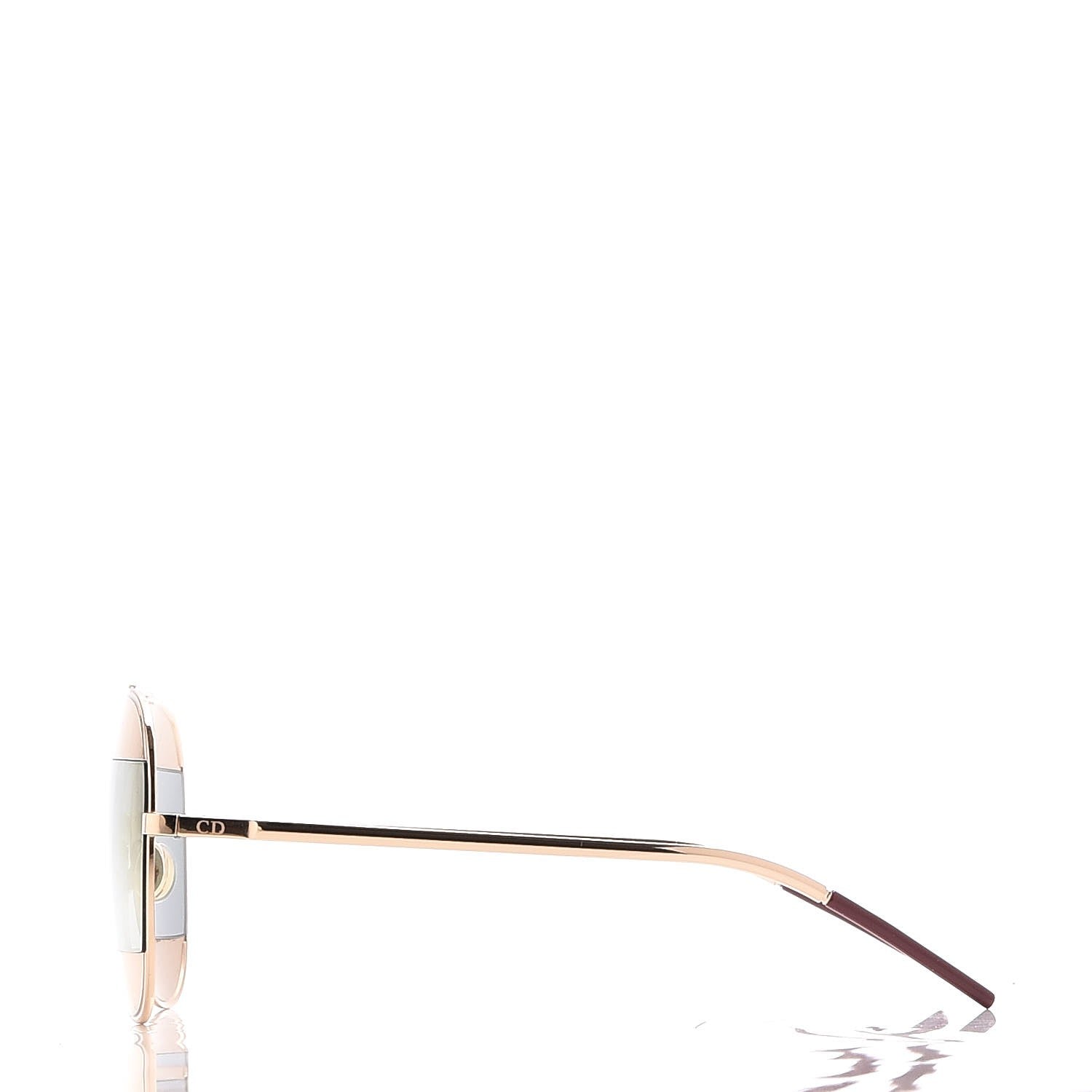 Christian Dior Split 1 Aviator Sunglasses Rose Gold 3 of 8