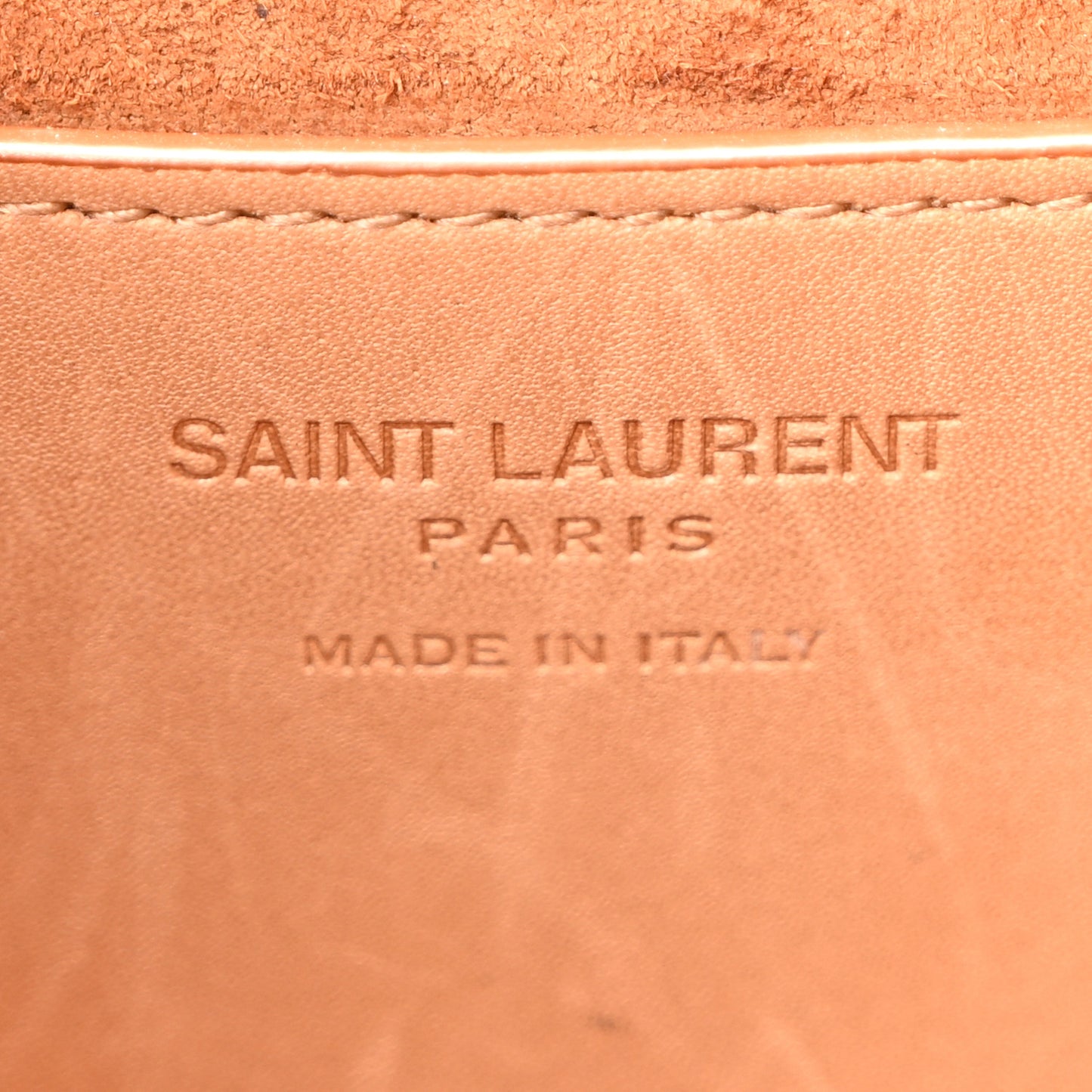 Calfskin Monogram Take Away Box Dusty Vintage Brown Gold