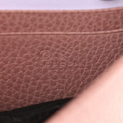 Gucci Dollar Calfskin Interlocking G Chain Wallet Soft Pink 6 of 9