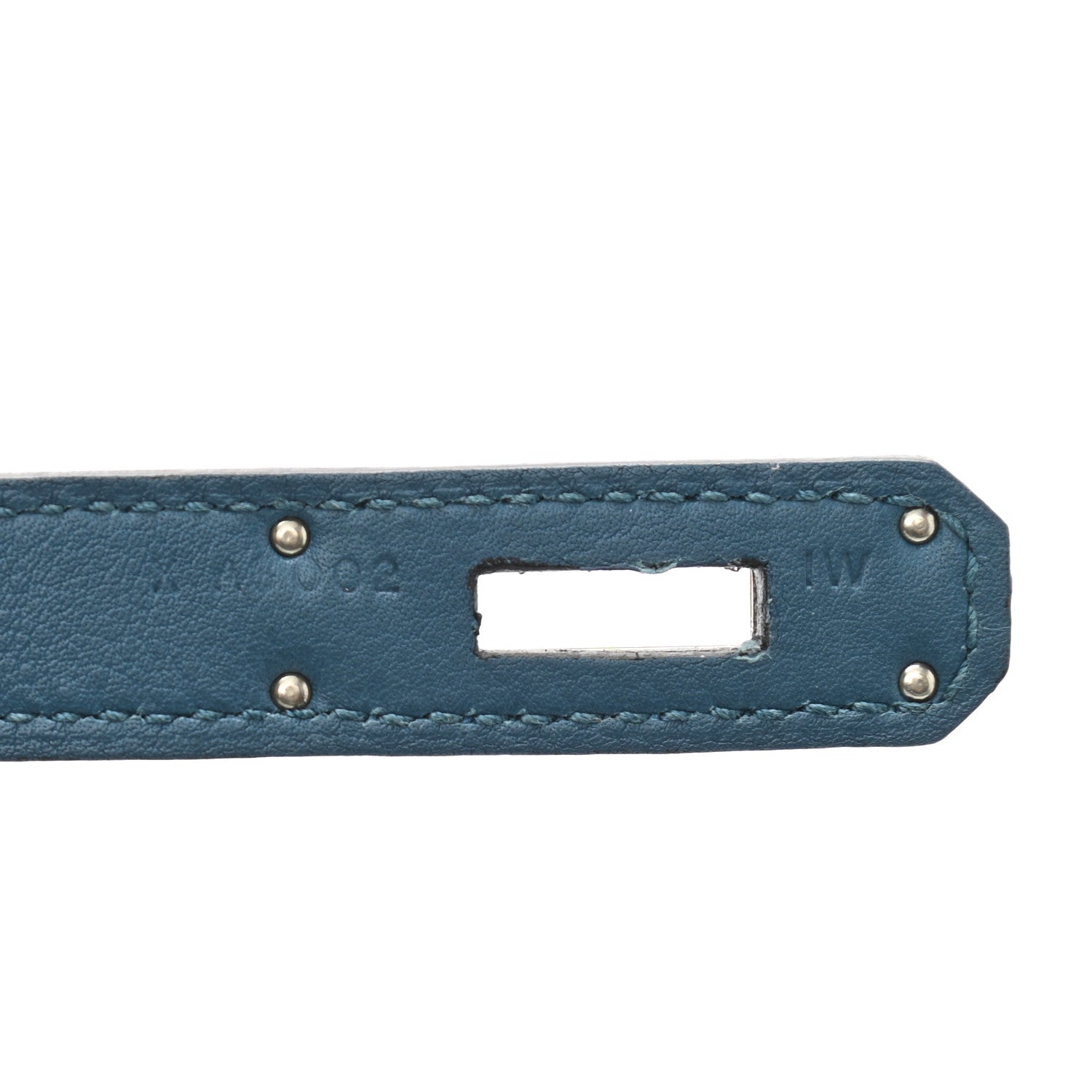 Hermes Taurillon Clemence Swift Jypsiere 28 Cobalt 7 of 10