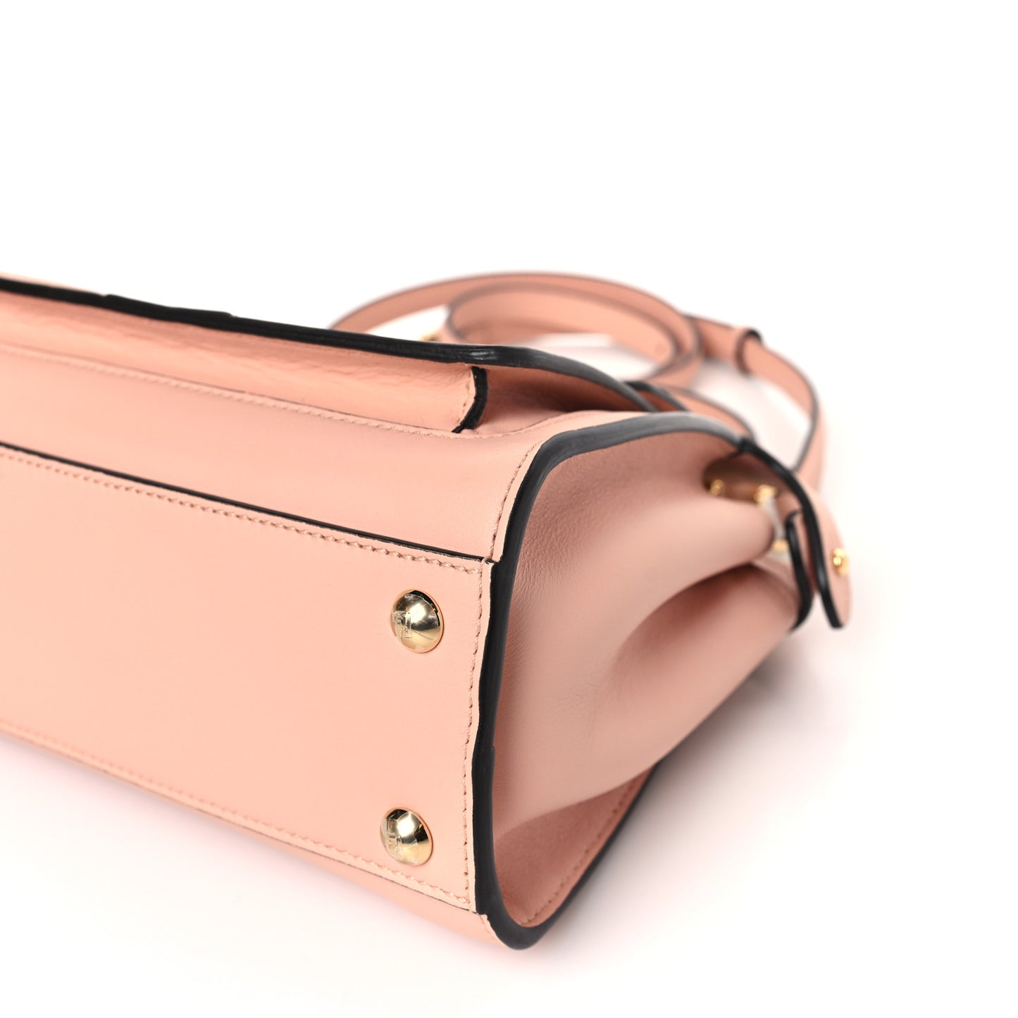 Nappa Pocket Mini Peekaboo Iconic Satchel Baby Pink