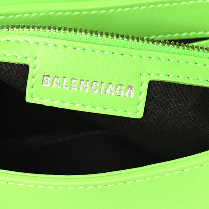 Balenciaga Smooth Calfskin Small Lindsay Shoulder Bag Acid Green 6 of 10