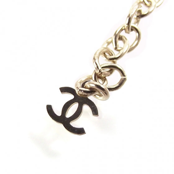 Crystal CC Necklace Gold