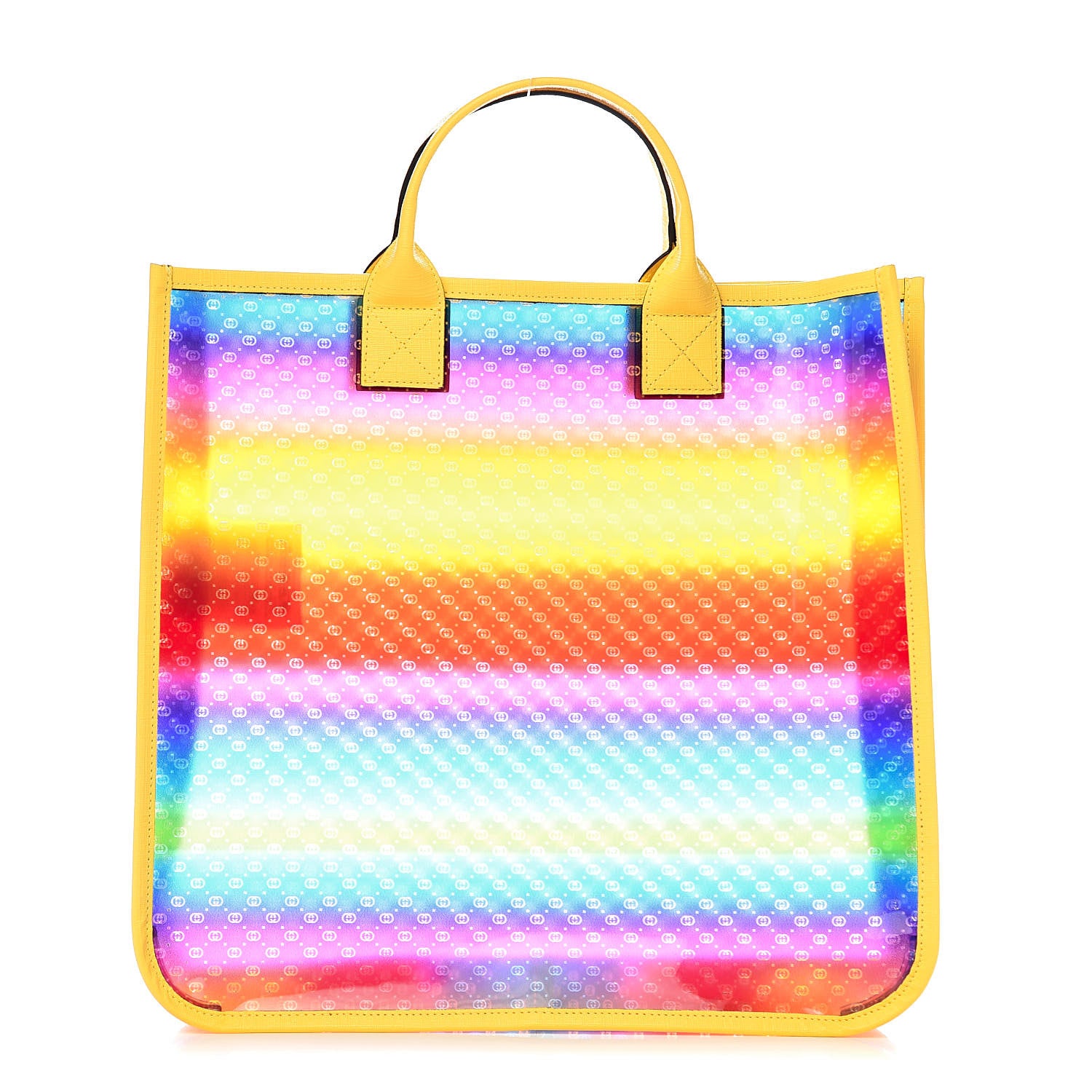 Gucci Textured Vinyl Kids GG Tote Multicolor 1 of 10