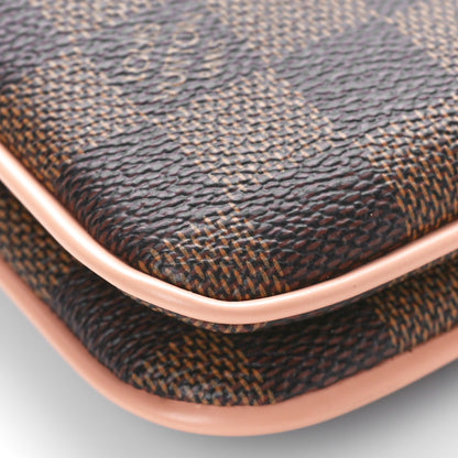 Louis Vuitton Damier Ebene Double Zip Pochette 9 of 11