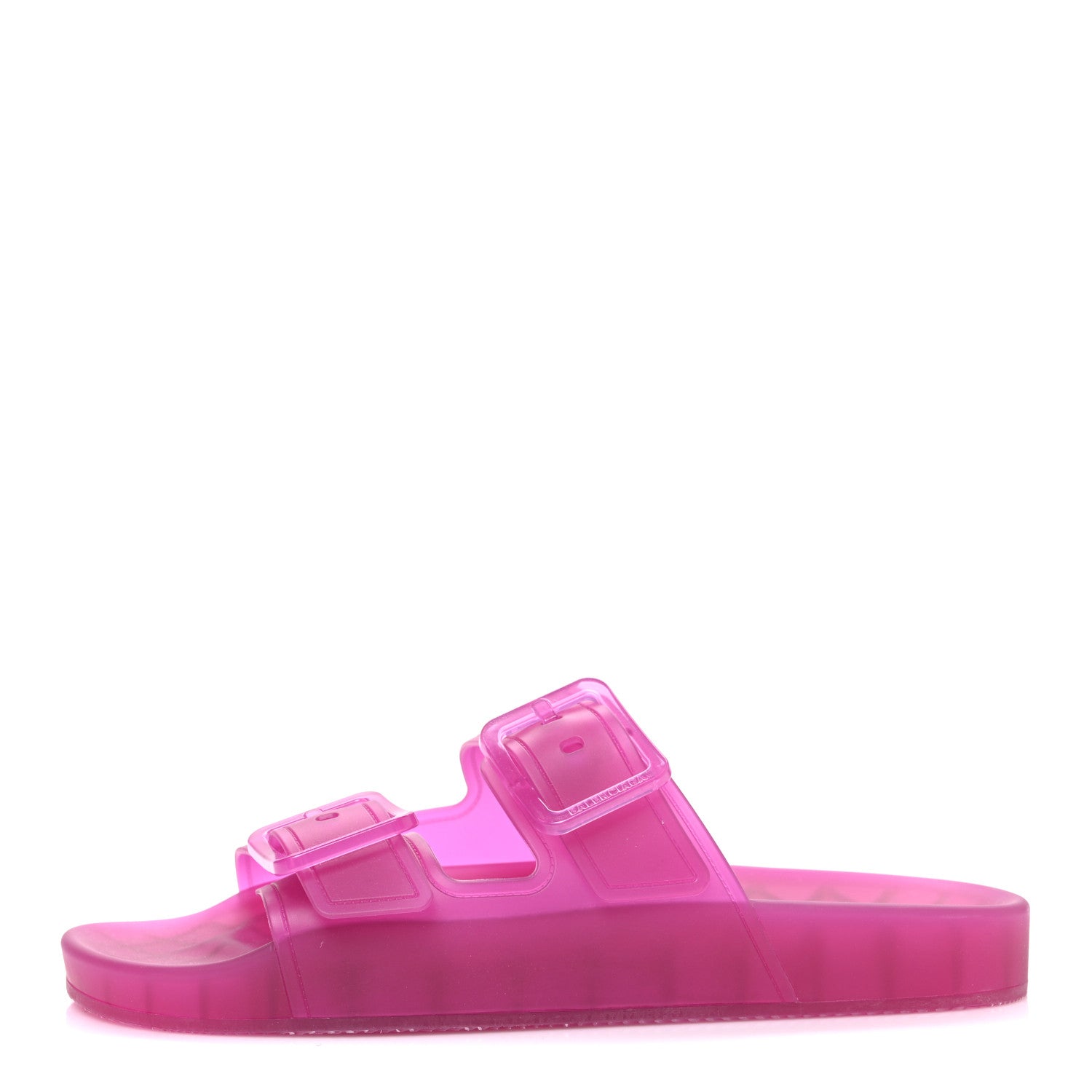 Balenciaga Technical Polyurethane Mallorca Slide Sandals 41 Pink 1 of 11