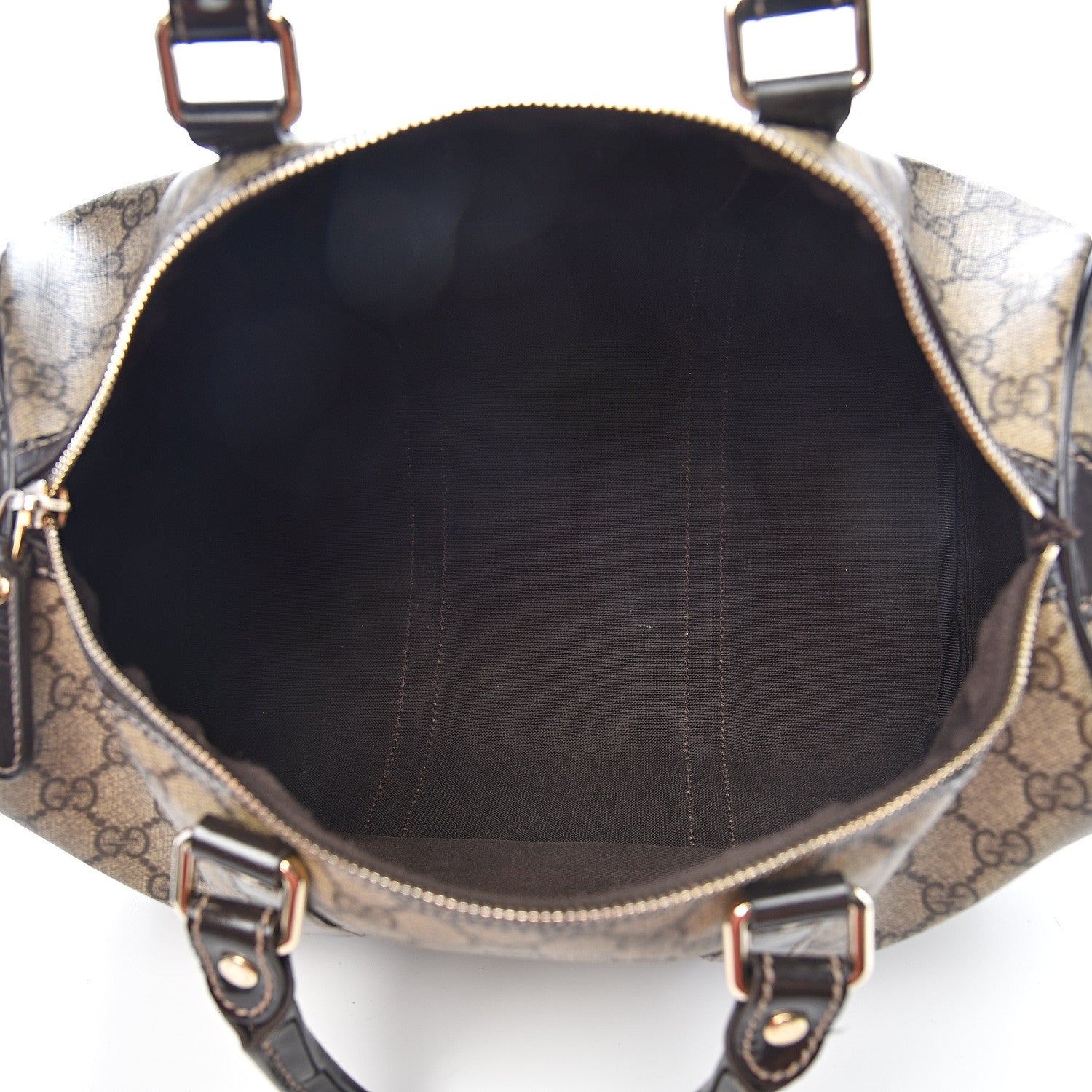 Gucci GG Plus Monogram Medium Joy Boston Dark Brown 4 of 14
