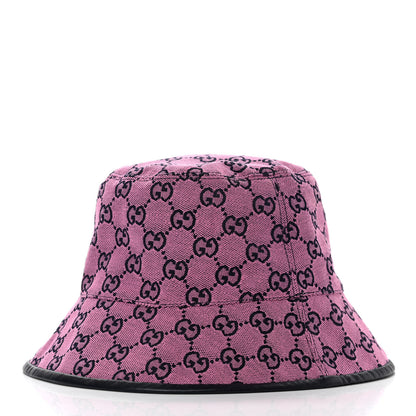 Gucci Canvas GG Monogram Bucket Hat XS Pink 6 of 9