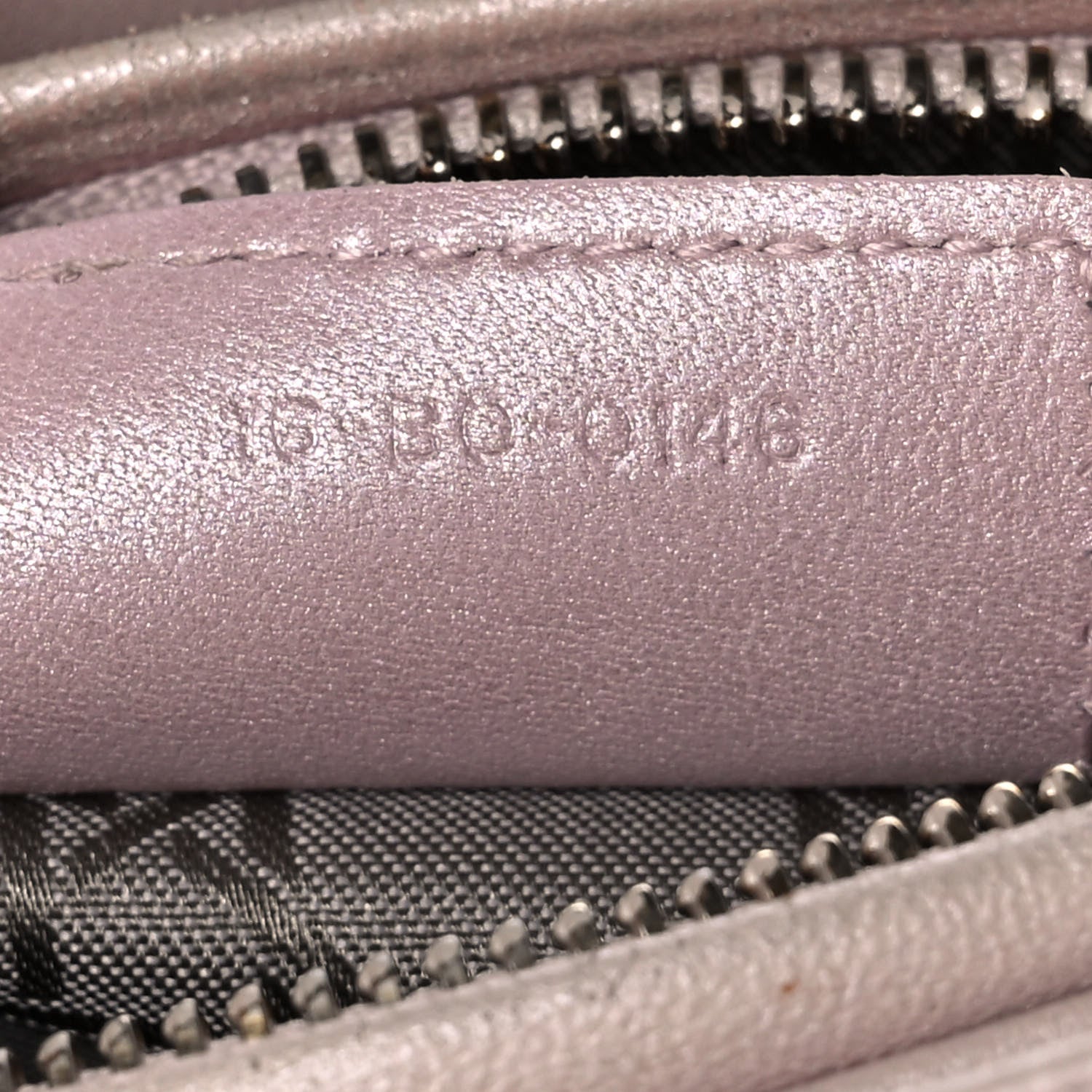 Christian Dior Pearly Lambskin Cannage Medium Lady Dior Lotus 6 of 15